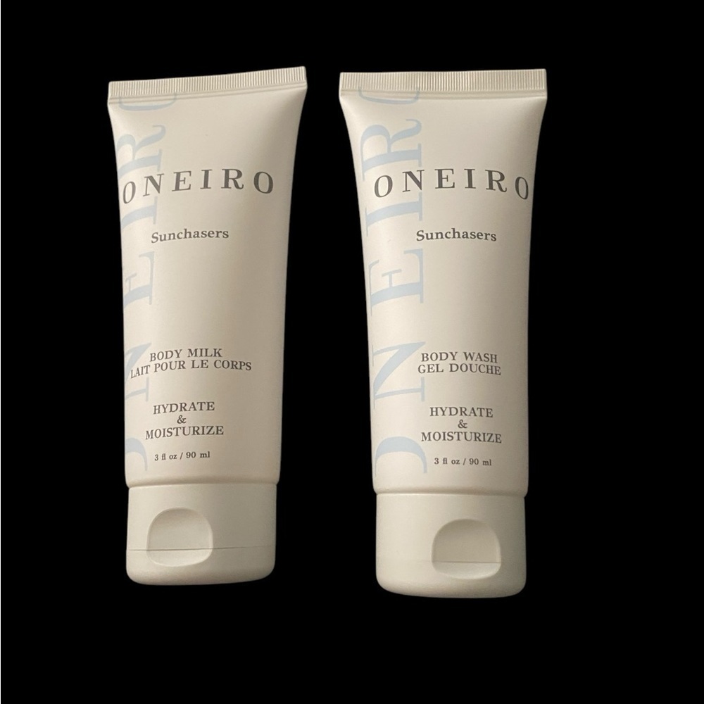 #145-NWT-ONEIRO-SUNCHASERS-HYDRATING BODY MILK & BODY WASH